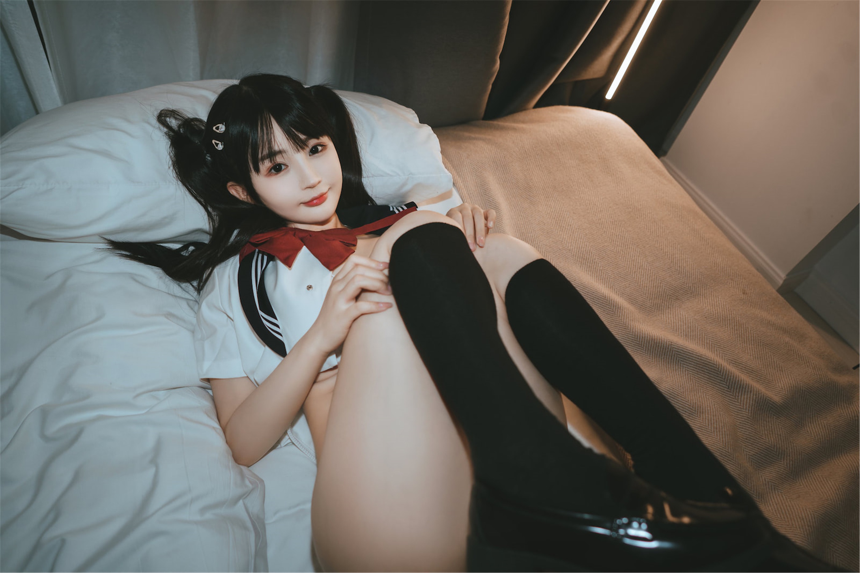 图片[1]-桜井宁宁 – NO.067 双马尾JK [70P]-XikXak